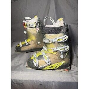 Head Edge +11 Black Yellow Downhill Ski Boots Men's Size Mondo 26/26.5